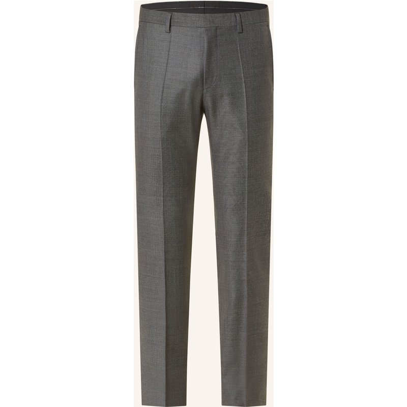 Roy Robson Anzughose Slim Fit grau