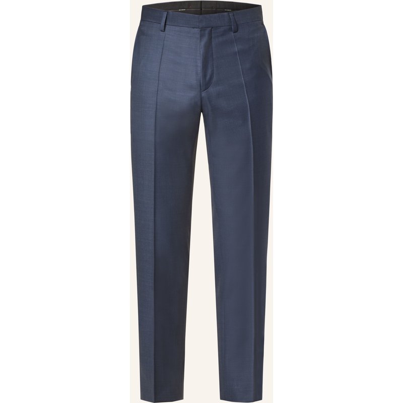 Roy Robson Anzughose Slim Fit blau