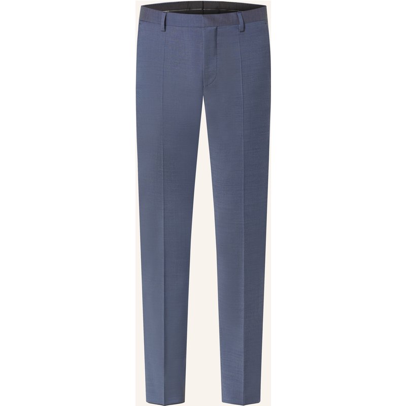 Roy Robson Anzughose Slim Fit blau