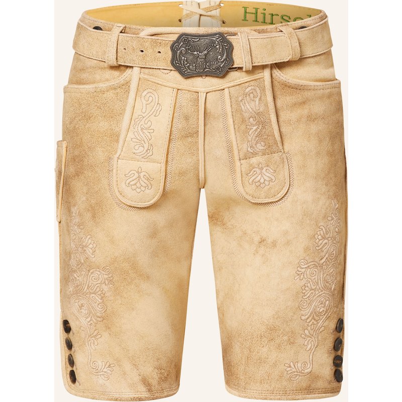 Hirscher Trachten-Lederhose Weilheim beige