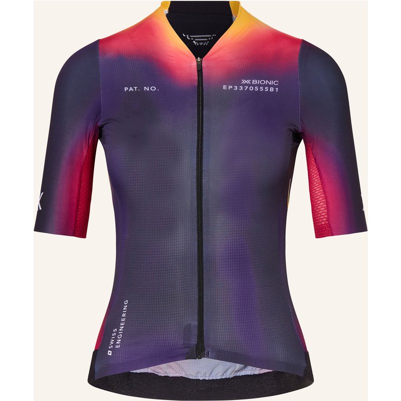 X-Bionic Radjacke Corefusion Aero Jersey lila