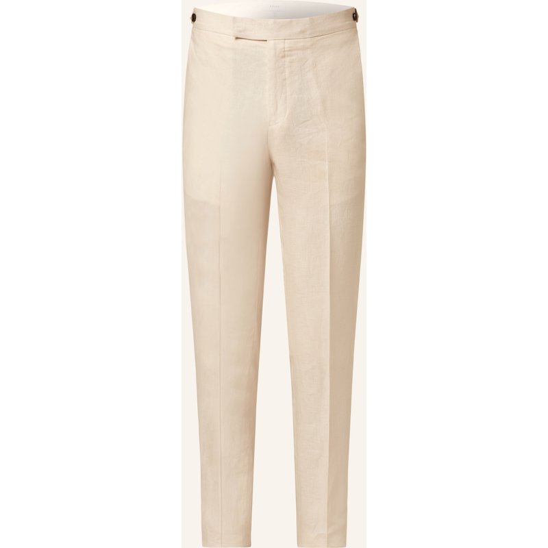 Reiss Anzughose Kin Slim Fit Aus Leinen beige