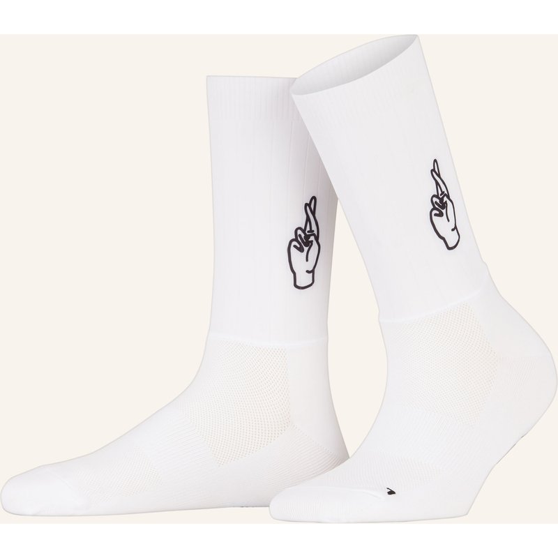Fingerscrossed Radsocken Aero weiss