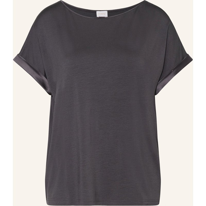 Mey Schlafshirt Serie Pure Chic grau