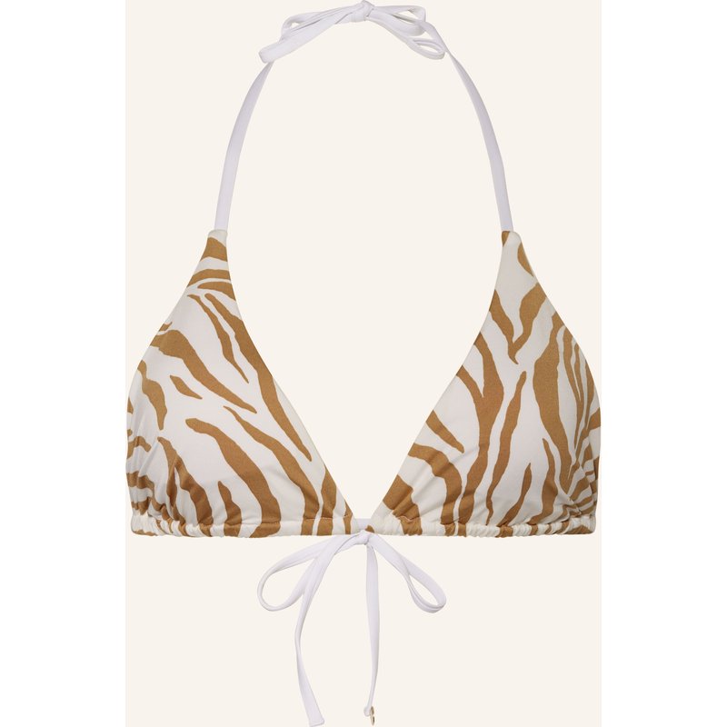 Max Mara Beachwear Triangel-Bikini-Top Aurora beige