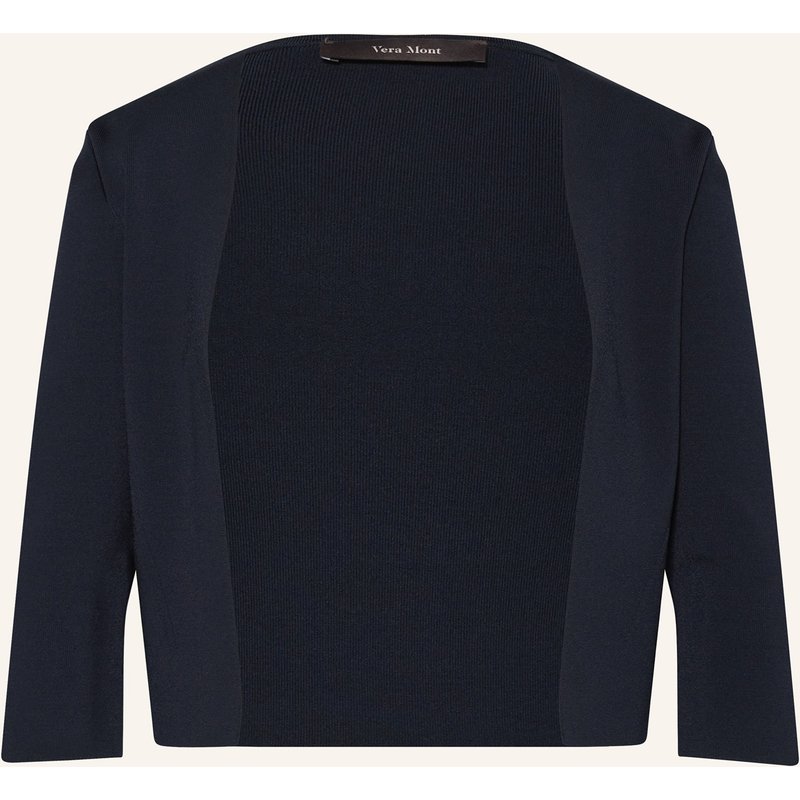Vera Mont Bolero Mit 3/4-Arm blau