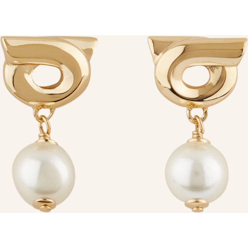 Ferragamo Ohrstecker Gancio gold