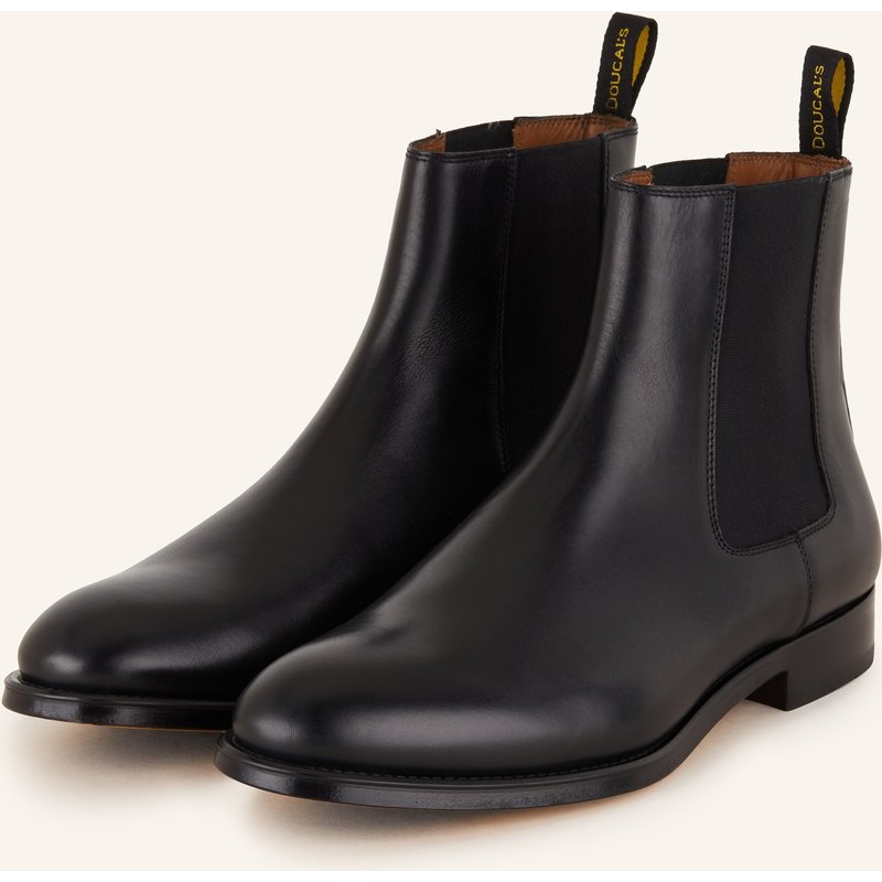 Doucal's Chelsea-Boots Beatles schwarz