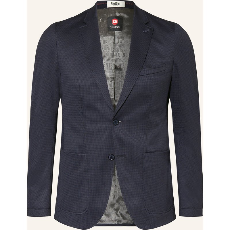 Cg - Club Of Gents Anzugsakko Cg Cuba Extra Slim Fit blau