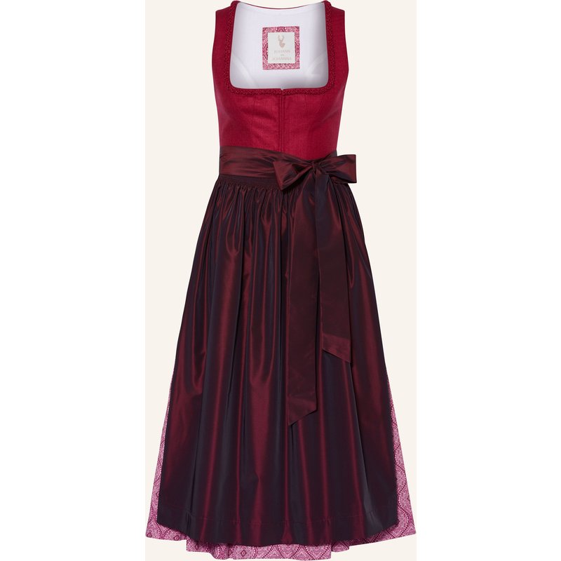 Johann & Johanna Dirndl Mit Seide rot