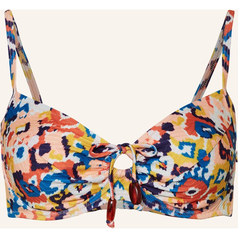 Lidea Bügel-Bikini-Top Heartbeat Mit Schmuckperlen orange