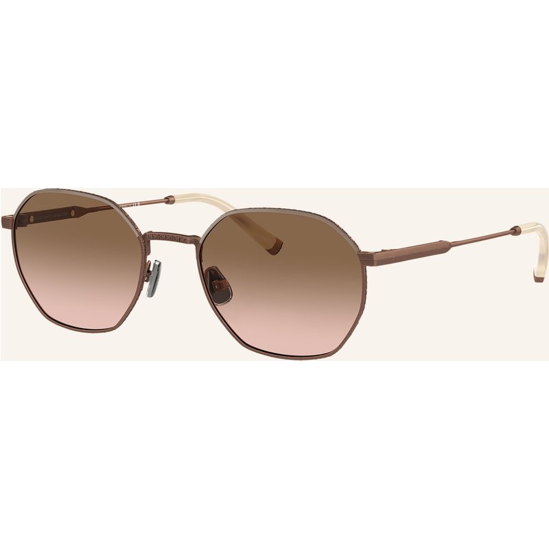 Brunello Cucinelli Sonnenbrille bc2003st Intarsia Rays braun