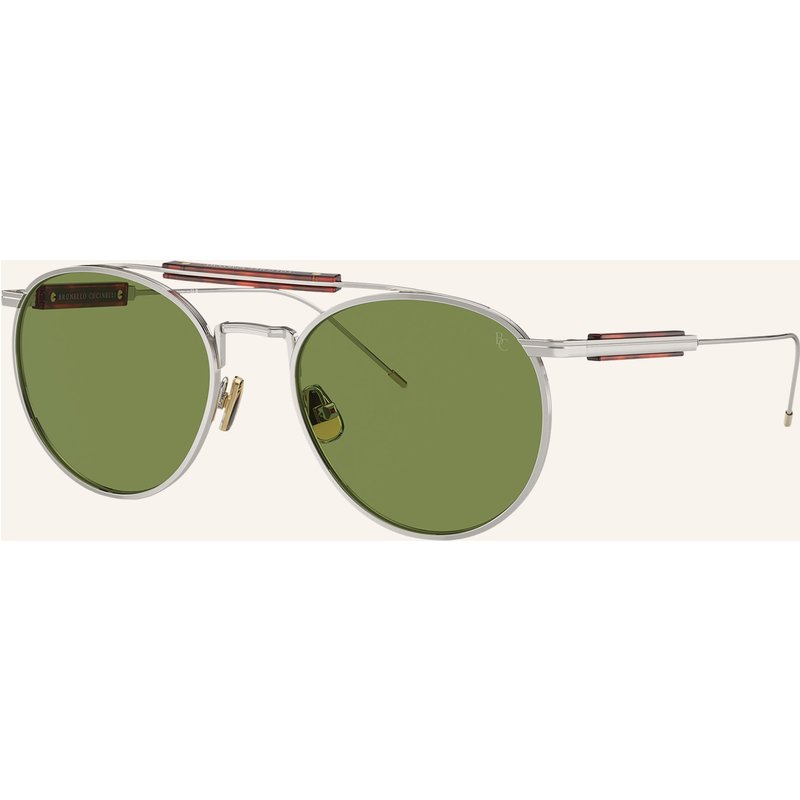 Brunello Cucinelli Sonnenbrille bc2004st silber