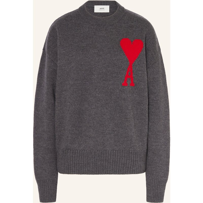 Ami Paris Pullover grau
