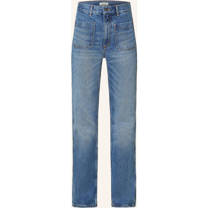 Sandro Straight Jeans blau