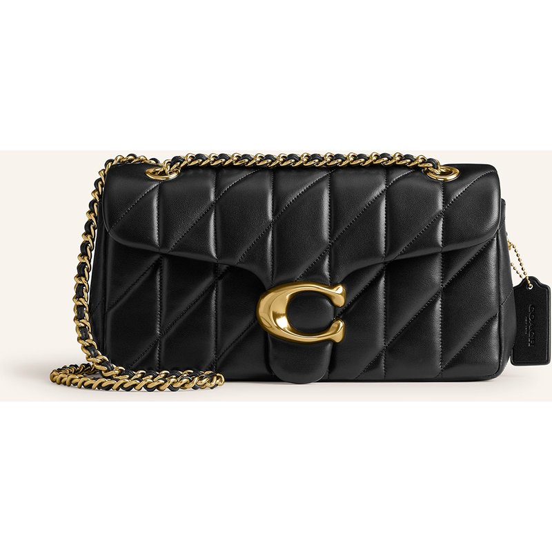 Coach Schultertasche Tabby 26 schwarz