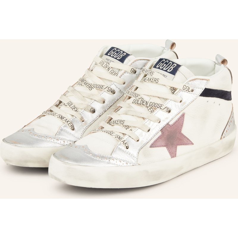 Golden Goose Hightop-Sneaker Mid Star weiss