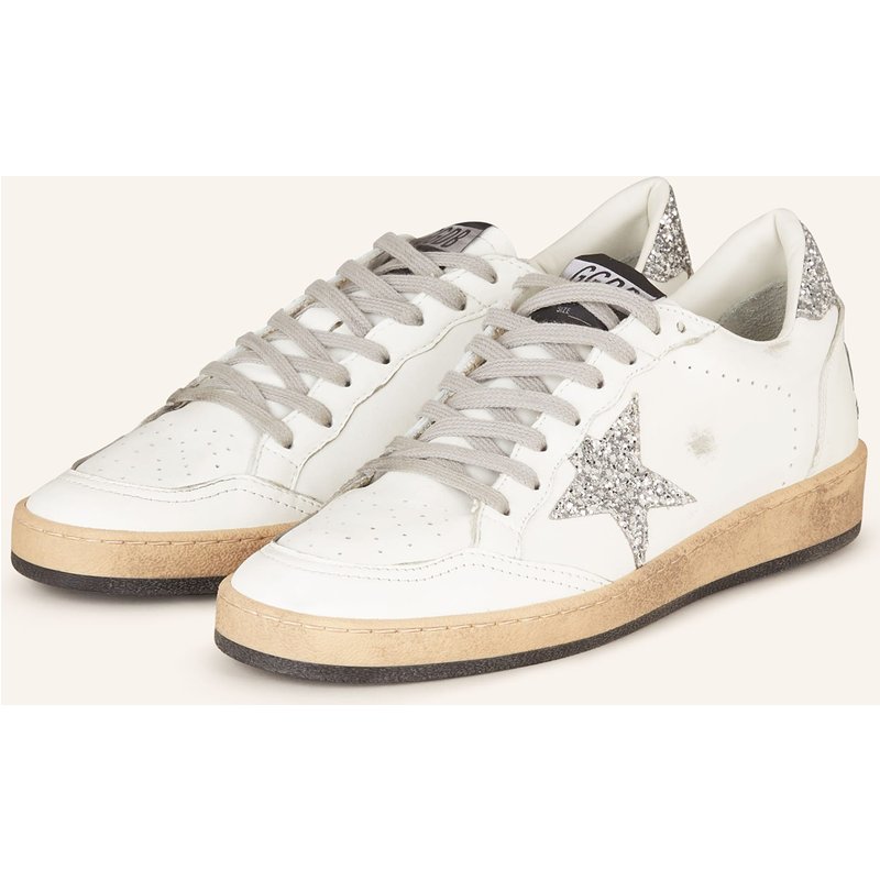 Golden Goose Sneaker Ball Star weiss