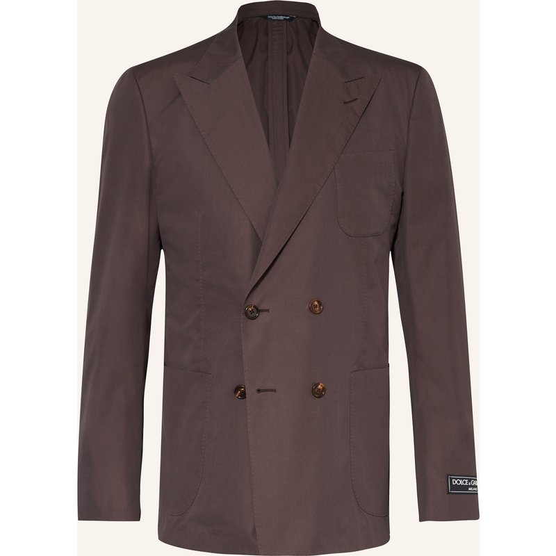 Dolce & Gabbana Anzugsakko Regular Portofino Fit braun