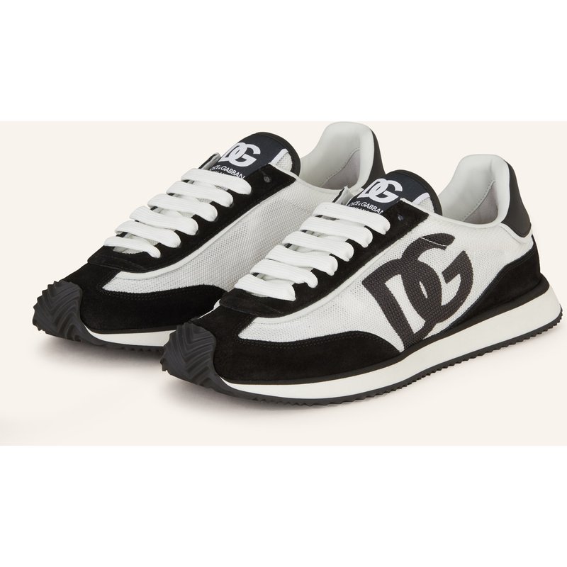 Dolce & Gabbana Sneaker Bassa Dragon schwarz