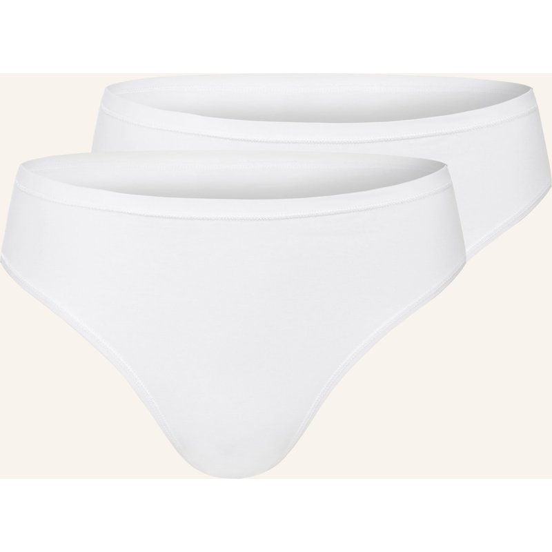 Calida 2er-Pack Slips Benefit Women weiss