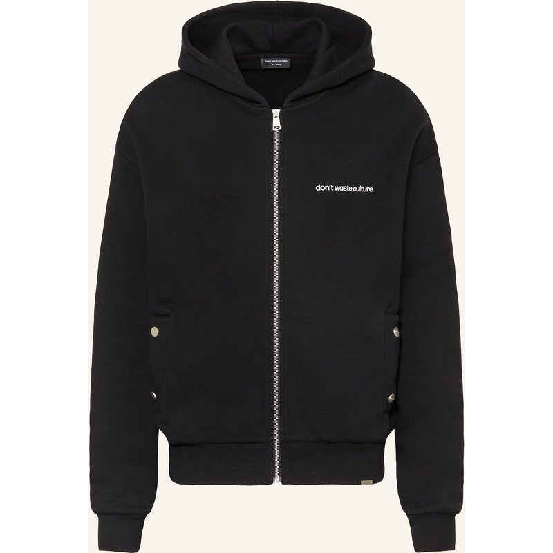 Don't Waste Culture Oversized-Sweatjacke Ale Maison schwarz