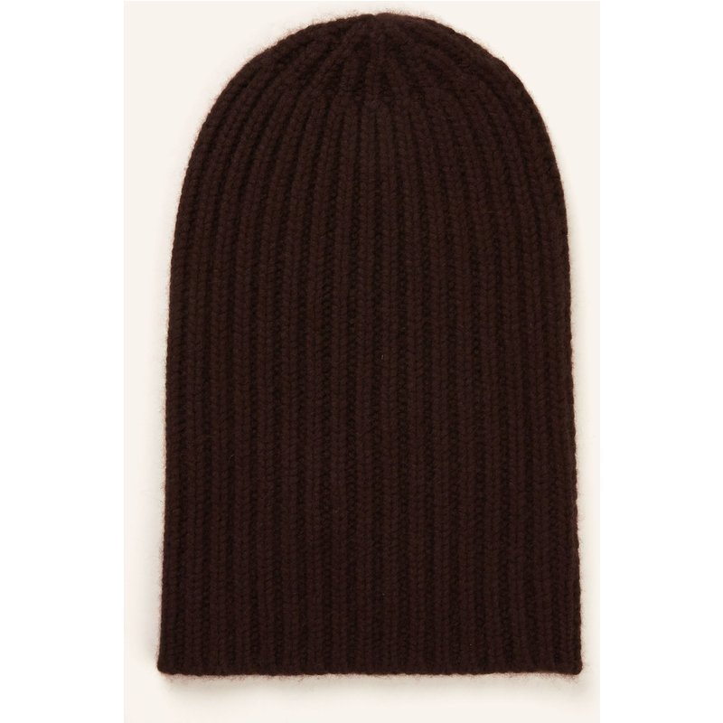 Hurray Cashmere-Mütze braun