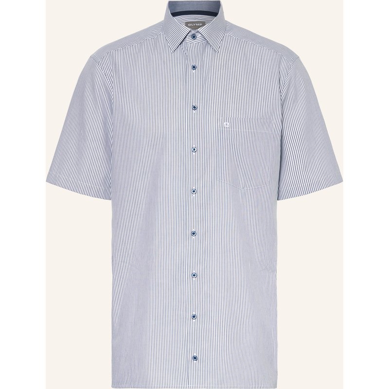 Olymp Kurzarm-Hemd Luxor Comfort Fit blau