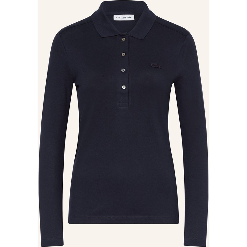 Lacoste Piqué-Poloshirt blau
