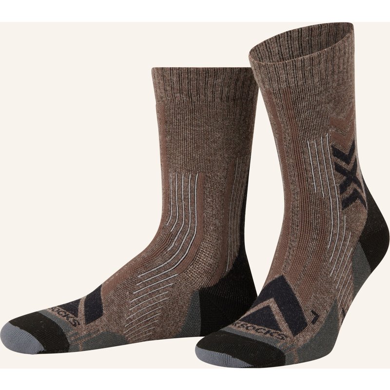 X-Socks Trekking-Socken Hike Perform Merino braun