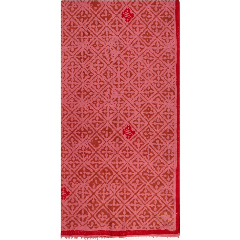 Friendly Hunting Cashmere-Schal Eyes Of Marrakesh rot