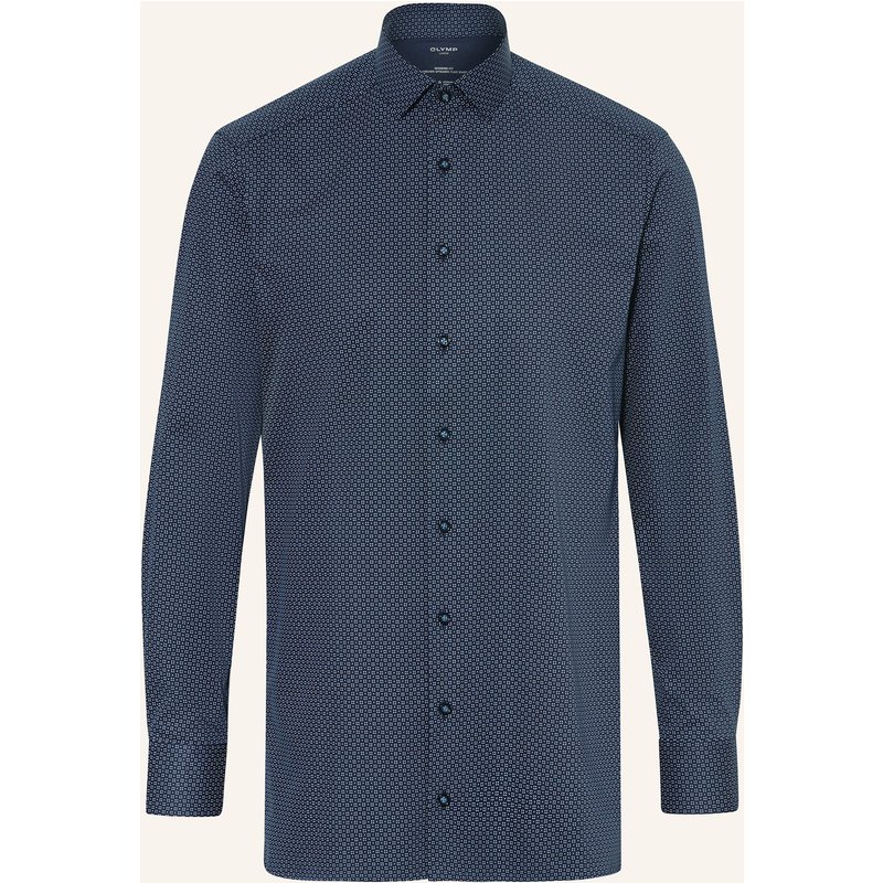Olymp Jerseyhemd Luxor 24/Seven Modern Fit blau