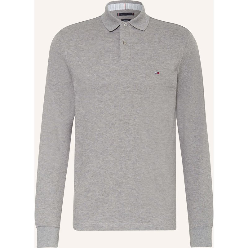 Tommy Hilfiger Piqué-Poloshirt Regular Fit grau