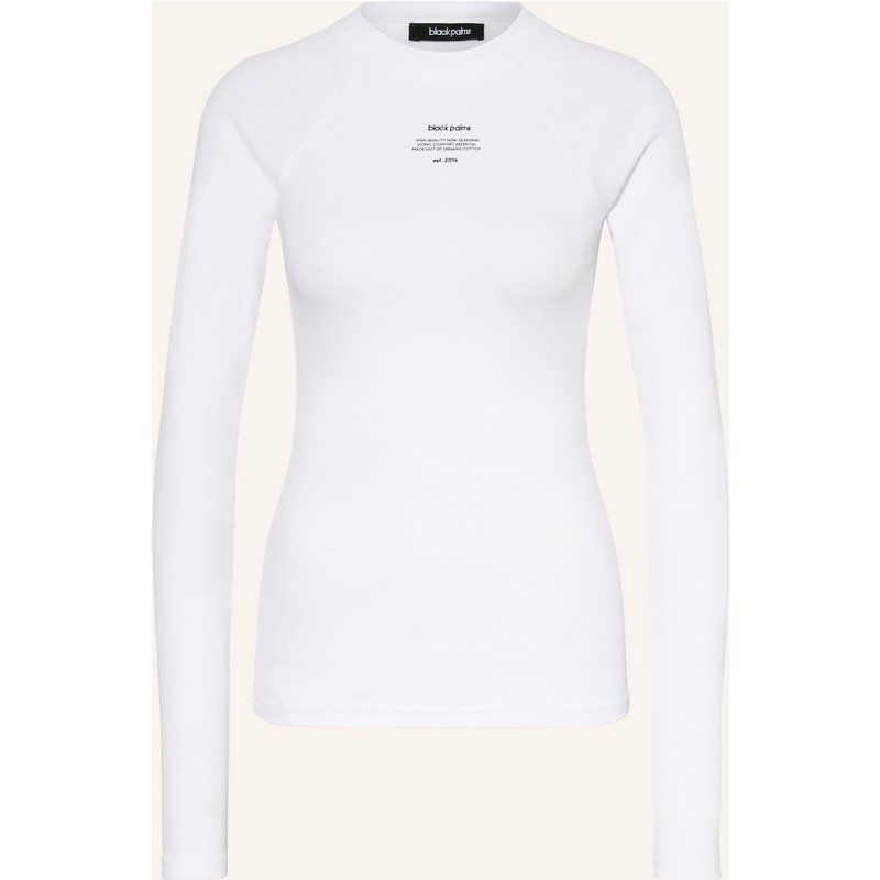 Black Palms Longsleeve Tip weiss