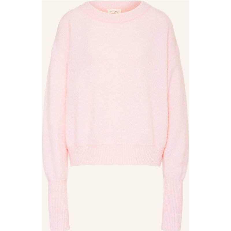 American Vintage Pullover Vitow Mit Alpaka rosa