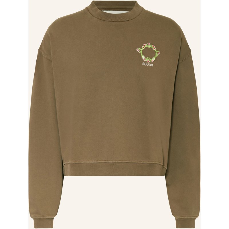 Rough. Sweatshirt Floral braun
