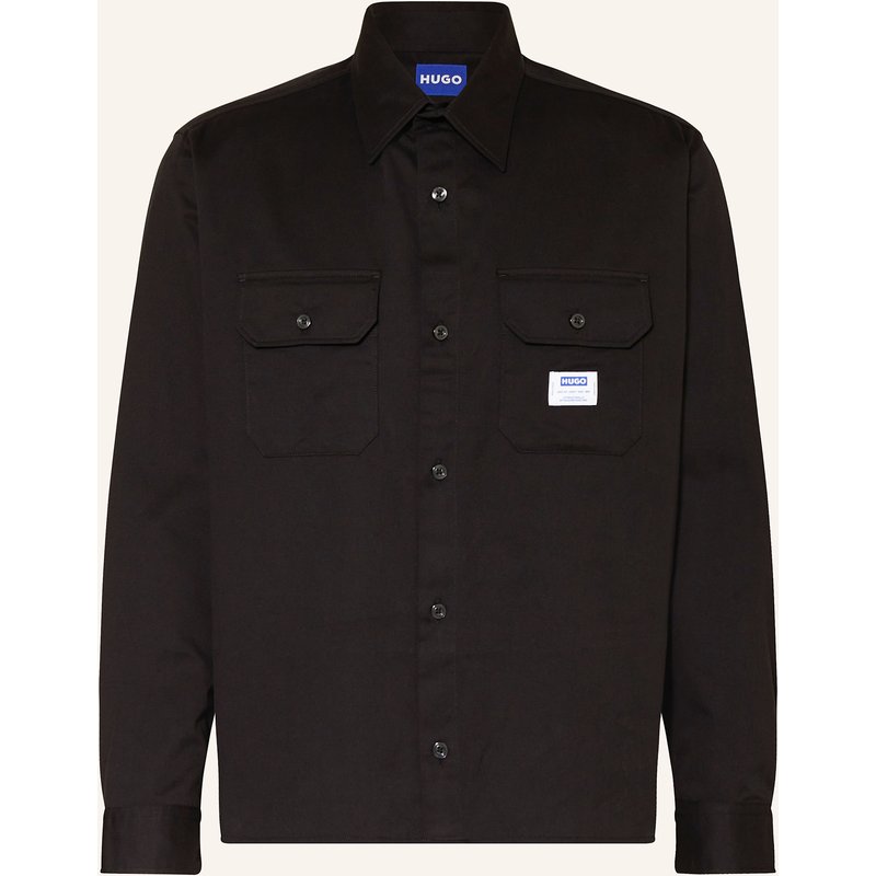 Hugo Overshirt Ekynone schwarz