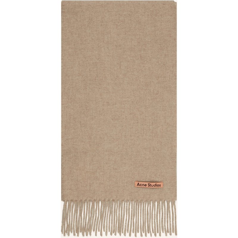 Acne Studios Schal beige
