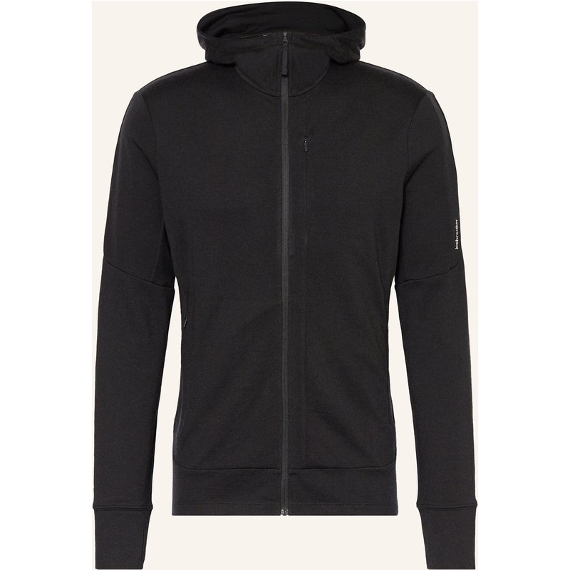 Icebreaker Midlayer-Jacke Merino 260 Quantum Iv schwarz