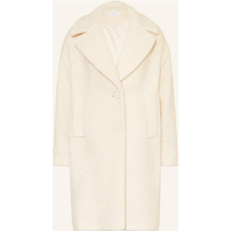Darling Harbour Teddyfell-Mantel beige