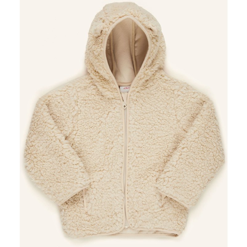 S.Oliver Red Teddyfell-Jacke braun