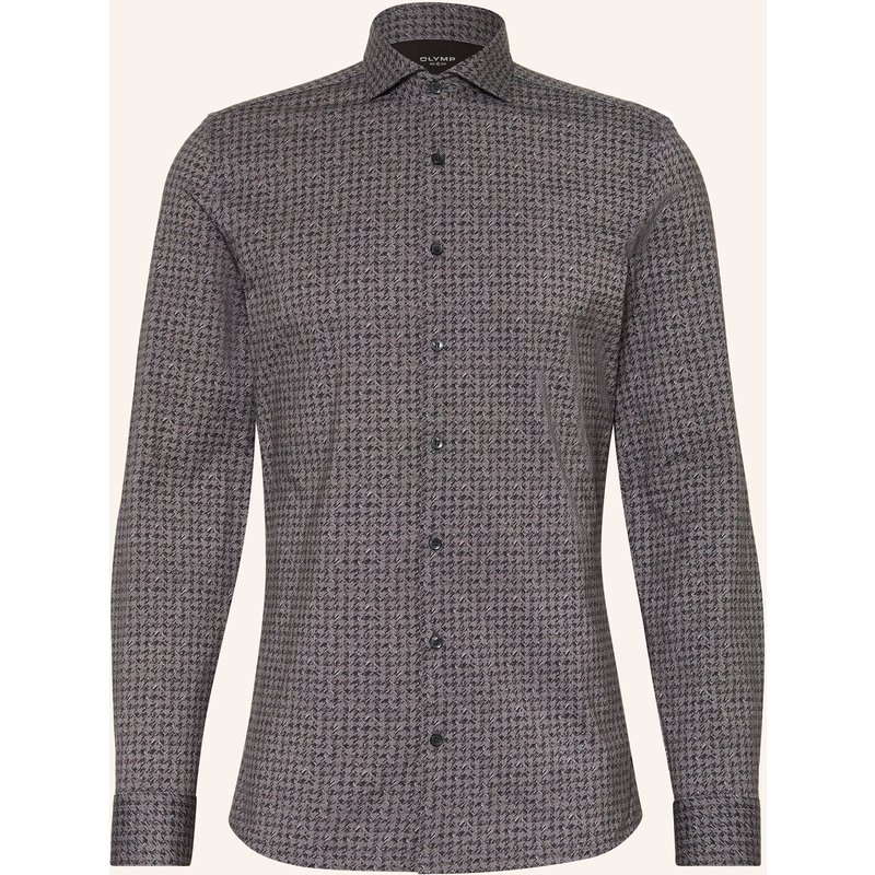 Olymp Jerseyhemd No. Six 24/Seven Super Slim grau