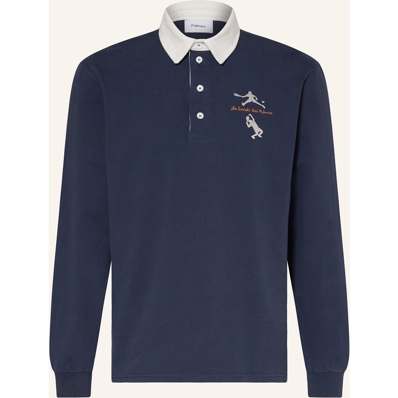 Palmes Rugbyshirt Societa blau
