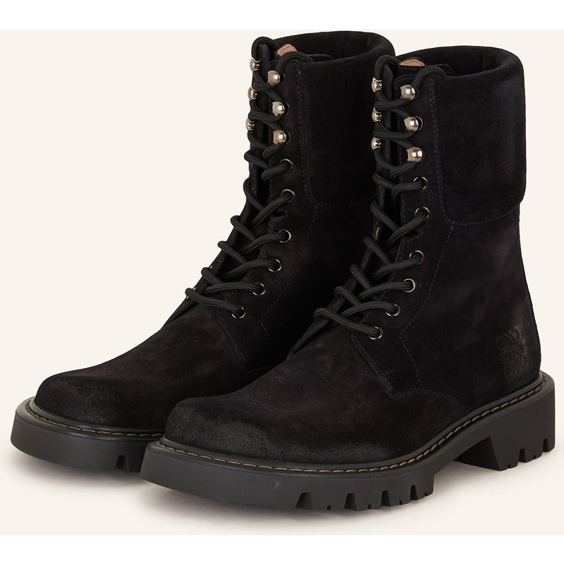 Loewe Schnürboots Sierra schwarz