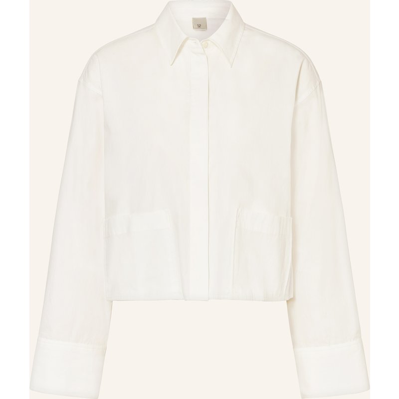 Y.A.S. Cropped-Hemdbluse weiss