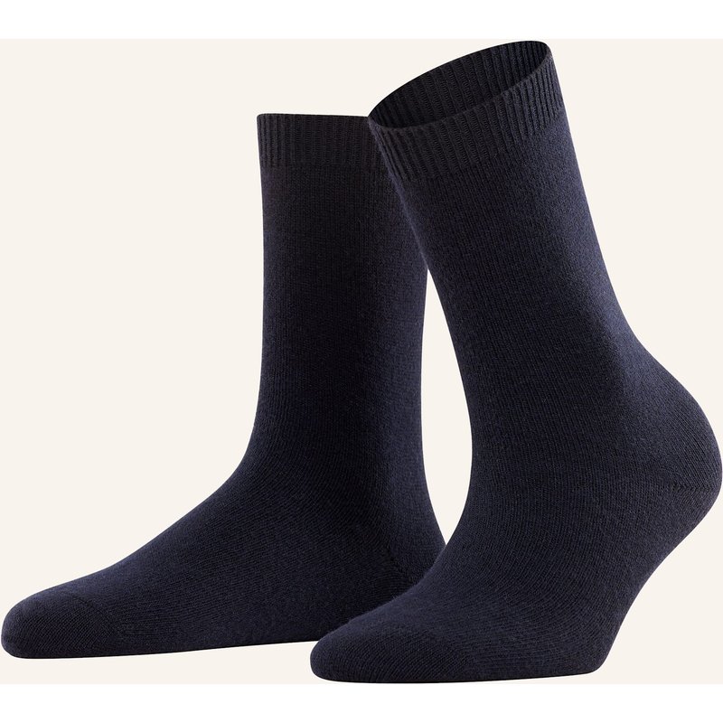 Falke Socken Cosy Wool Mit Merinowolle blau