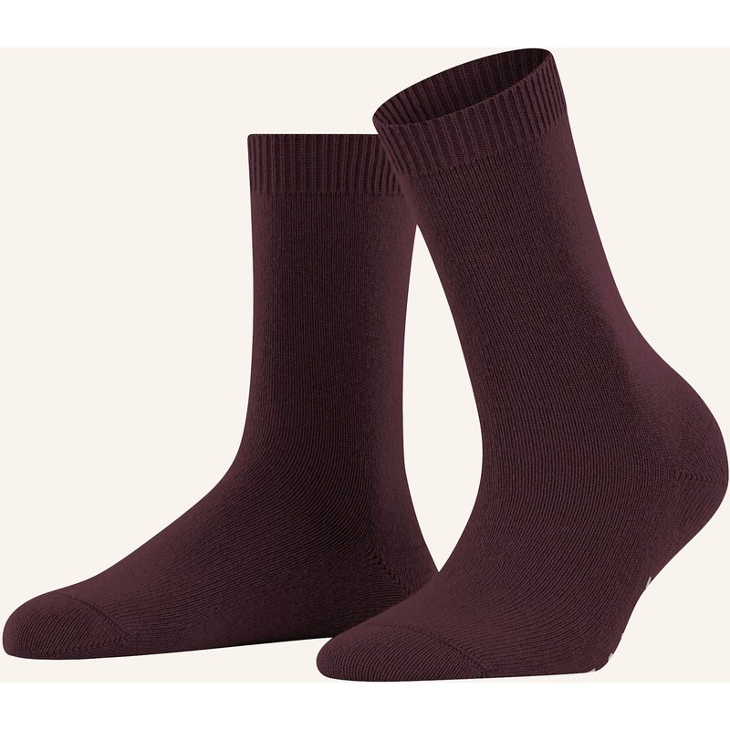 Falke Socken Cosy Wool Mit Merinowolle rot