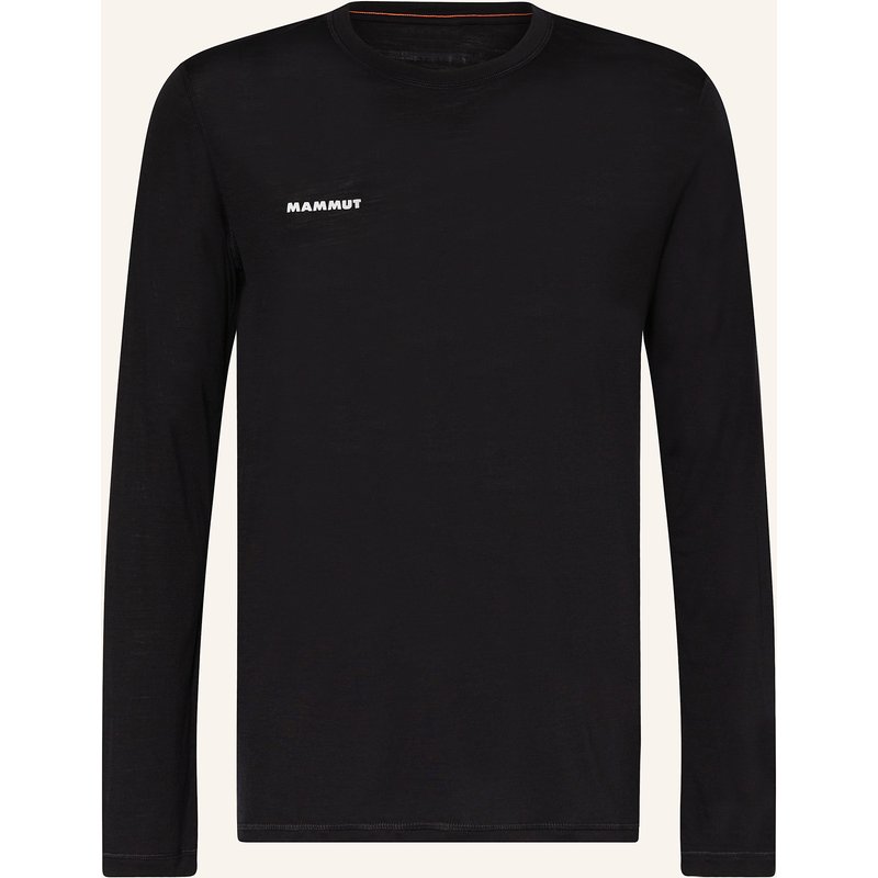 Mammut Longsleeve Tree Wool Fl schwarz