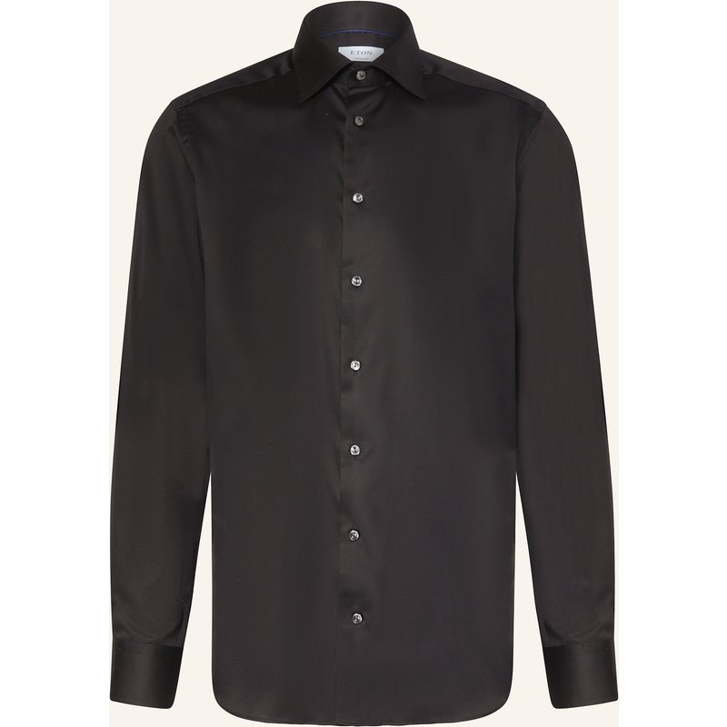 Eton Hemd Contemporary Fit schwarz
