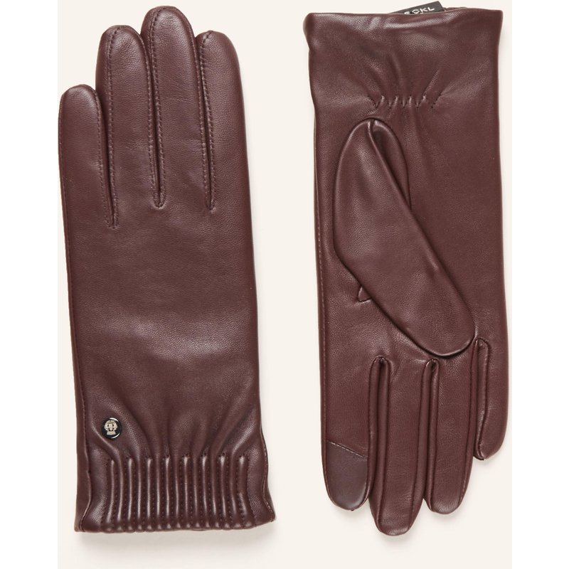 Roeckl Lederhandschuhe Arizona Mit Touchscreen-Funktion rot